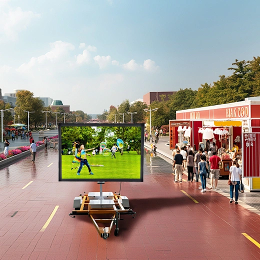 Mobile LED Advertising Trailers